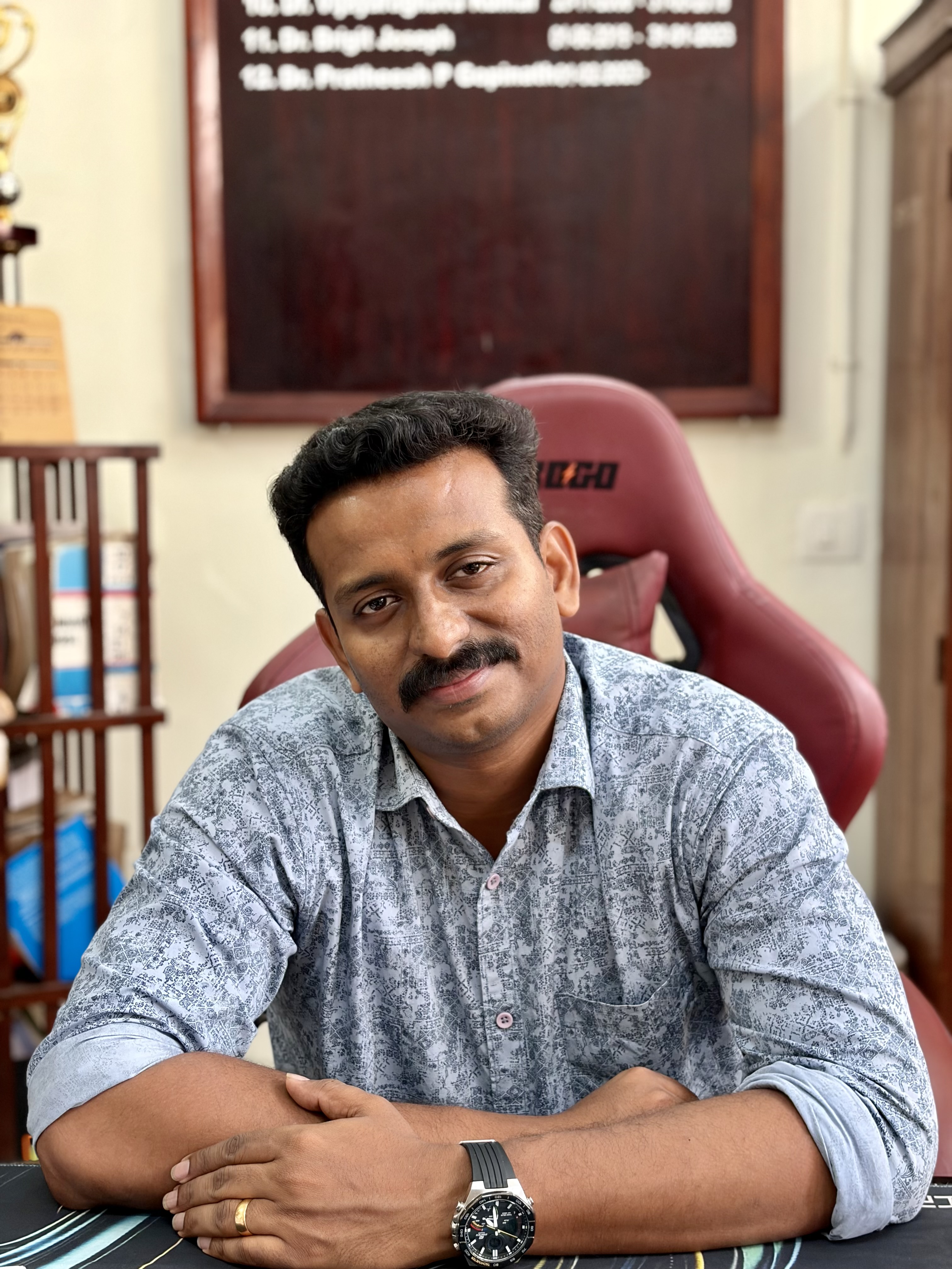 Portrait of Dr. Pratheesh P. Gopinath